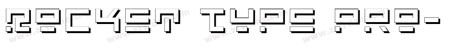 Rocket Type Pro字体转换